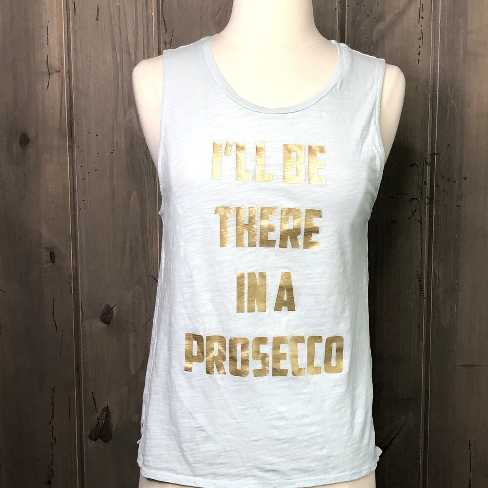 EXPRESS One Eleven I’ll be there in a Prosecco mint Tank XS